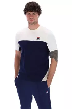Футболка для тай брейка из 100% хлопка Fila, синий
