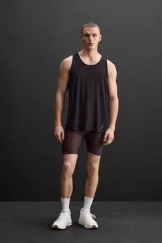 Футболка для танковой подготовки ZARA, черный