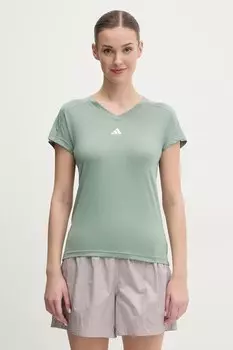Футболка для тренировок Aeroready Adidas Performance, зеленый