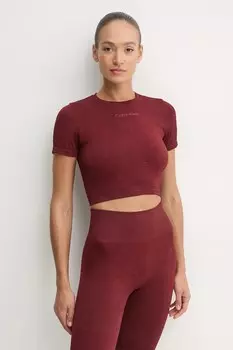 Футболка для тренировок Calvin Klein Performance, бордовый