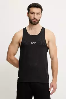 Футболка для тренировок Ea7 Emporio Armani, черный