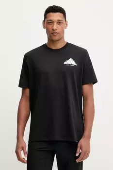 Футболка для тренировок TIE-INS Adidas Performance, черный