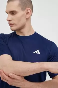 Футболка для тренировок Train Essentials adidas, темно-синий