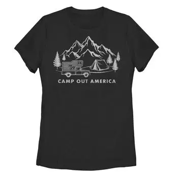 Футболка для юниоров «Camp Out America»