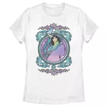 Футболка для юниоров Disney Mulan с витражами Fan Fight Licensed Character