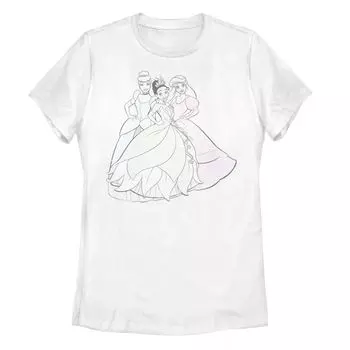 Футболка для юниоров Disney Princess Group Shot Licensed Character