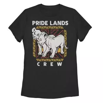 Футболка для юниоров Disney's The Lion King Live Action Simba Nala Pride Lands Crew Licensed Character