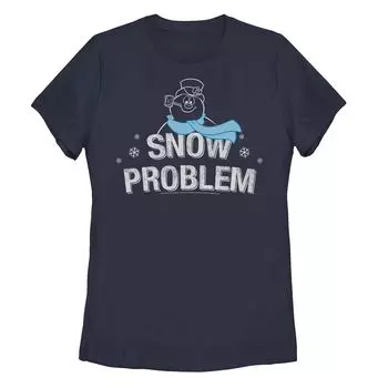 Футболка для юниоров Frosty The Snowman Snow Проблема Licensed Character