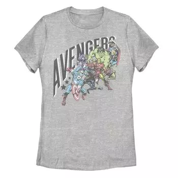 Футболка для юниоров Marvel Avengers Action Group Shot Licensed Character