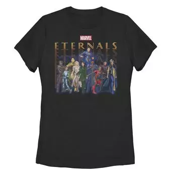 Футболка для юниоров Marvel Eternals Title Stack Group Shot Licensed Character