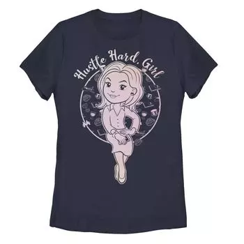 Футболка для юниоров Ms. Monopoly Hustle Hard Girl Licensed Character