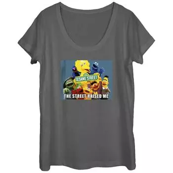 Футболка для юниоров с селфи-мемом «Улица Сезам» Licensed Character