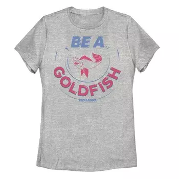 Футболка для юниоров Ted Lasso Be A Goldfish с альтернативным рисунком Licensed Character, цвет Athletic Heather