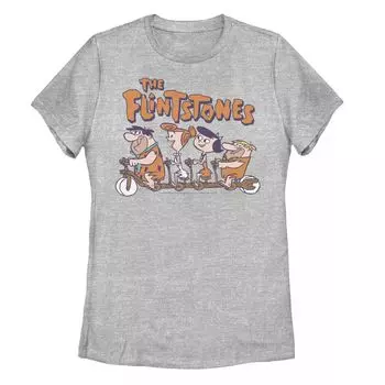 Футболка для юниоров The Flintstones Group Shot Bike Ride Licensed Character