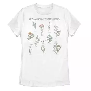 Футболка для юниоров Wildflowers Of North America Licensed Character