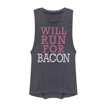 Футболка для юниоров Will Run For Becon Muscle