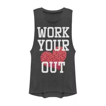Футболка для юниоров "Work Your Heart Out"