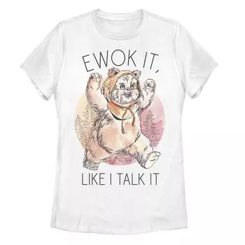 Футболка для юниоров «Звездные войны» «Ewok It Like I Talk It» Licensed Character