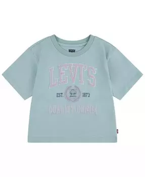 Футболка для университетских встреч и приветствий для малышей Levi'S, синий