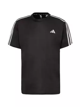 Футболка для выступлений ADIDAS PERFORMANCE Train Essentials 3-Stripes, черный