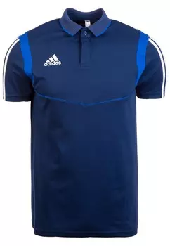 Футболка для выступлений Adidas Tiro 19, темно-синий