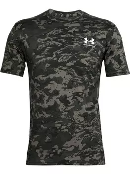 Футболка для выступлений Under Armour, хаки/темно-зеленый