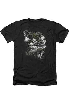 Футболка для взрослых «Бэтмен, это все шутка» для Хизер Gildan, черный