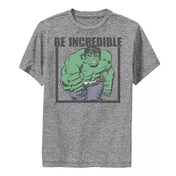 Футболка для взрослых Marvel Hulk Be Incredible для мальчиков 8–20 лет Licensed Character