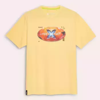 Футболка для взрослых оверсайз Arcade Streetwear с принтом Banana Munich, желтый