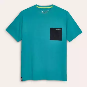 Футболка для взрослых оверсайз Oversize T-Shirt Boxes Streetwear цвет Petroleum Munich, синий