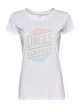 Футболка DNGRS Dangerous, белый
