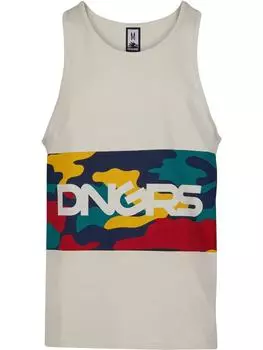 Футболка DNGRS Dangerous, бежевый