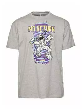 Футболка DNGRS Dangerous, серый