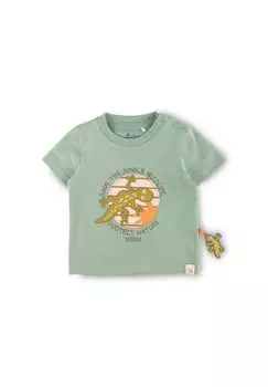 Футболка добро пожаловать в джунгли для младенцев и малышей Sigikid, зеленый