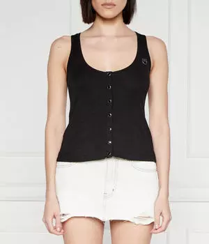 Футболка «Догвилль» Regular fit Pinko, черный