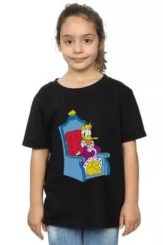 Футболка «Дональд Дак Кинг Дональд» из хлопка Disney, черный