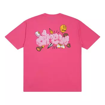 Футболка doodle joy t-shirt 'hot pink' Drew House, розовый