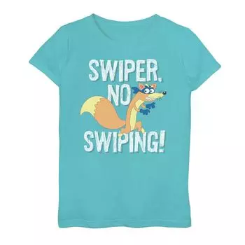 Футболка Dora The Explorer Swiper для девочек 7–16 лет без смахивания Licensed Character