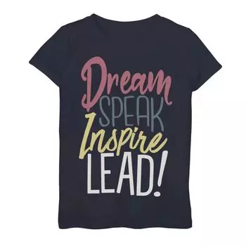 Футболка Dream Speak Inspire для девочек 7–16 лет в стиле поп-музыки Licensed Character