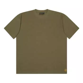 Футболка Drew House Basic T-shirt 'Midnight Olive', оливкого-зеленый