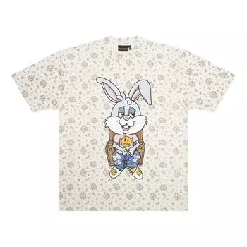 Футболка Drew House Jackie T-shirt 'Ditsy Floral', белый