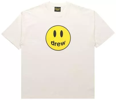 Футболка Drew House Mascot Short-Sleeve Tee 'Off White', кремовый