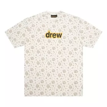 Футболка Drew House Secret Short-Sleeve Tee Ditsy Floral, кремовый