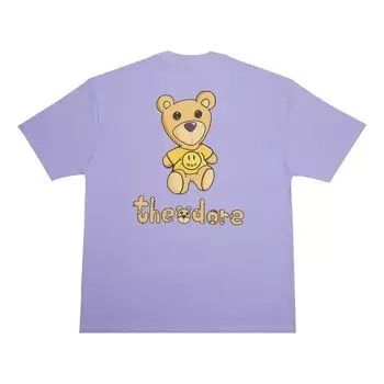 Футболка Drew House Theodore T-shirt 'Lavender', фиолетовый