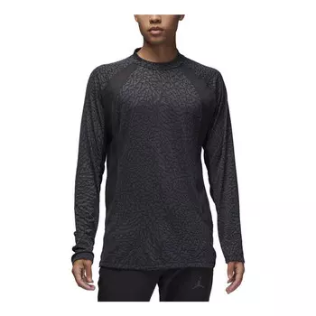 Футболка dri-fit adv sport long-sleeve top 'dark shadow' Air Jordan, мультиколор