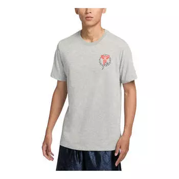 Футболка dri-fit kobe stockings t-shirt asia sizing Nike, серый