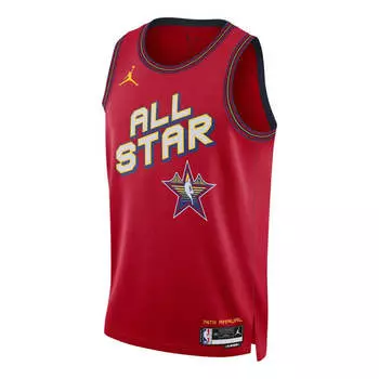 Футболка dri-fit nba 2025 all-star weekend team 1 swingman jersey Air Jordan, красный