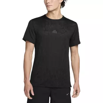 Футболка Dri-Fit Rise 365 мужская черная Nike, черный