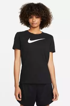 Футболка Dri-FIT с логотипом Nike, черный