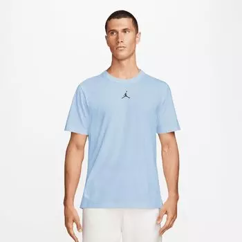 Футболка Dri-Fit Sport Short Sleeve Top JORDAN, цвет celestine blue/black